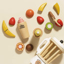 Wooden Fruit Smoothie Blender Set – Sliceable Play Food Toy by Le Toy Van