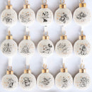 MISSING THREE BAUBLES Disney Set of 15 Mini Ceramic Baubles in Gift Box