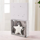Bambino Silver Plated 'Little Star How Loved You Are' Star Plaque with Luxury Packaging