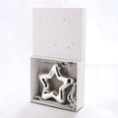 PRE-ORDER Bambino Silver Plated Star Rattle with Luxury Packaging