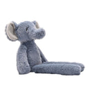 George The Long Leg Elephant Softie - Petrol Plush Toy in Optional Gift Box (35cm)