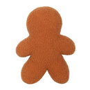 Gingerbread Man Boucle Christmas Cushion - 34cm