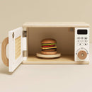 Wooden Gourmet Hamburger Meal Set – 13 Piece Pretend Play Food by Le Toy Van