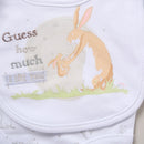 Guess How Much I Love You 7 Piece Baby Gift Set with Story Book, Sleepsuit & Accessories - Newborn-6M
