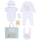 Guess How Much I Love You 7 Piece Baby Gift Set with Story Book, Sleepsuit & Accessories - Newborn-6M