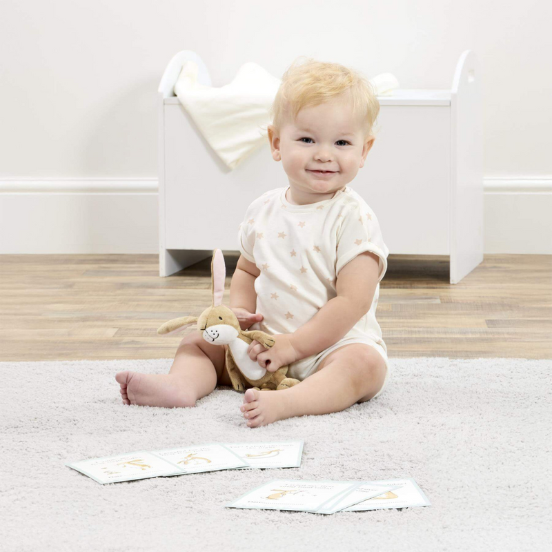 Guess How Much I Love You Gift Boxed Soft Toy with Milestone Cards