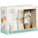 Guess How Much I Love You Soft Toy & Muslin Set