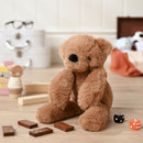 Hampton The Long Leg Teddy Bear Softie - Dark Brown Plush Toy in Optional Gift Box (30cm)