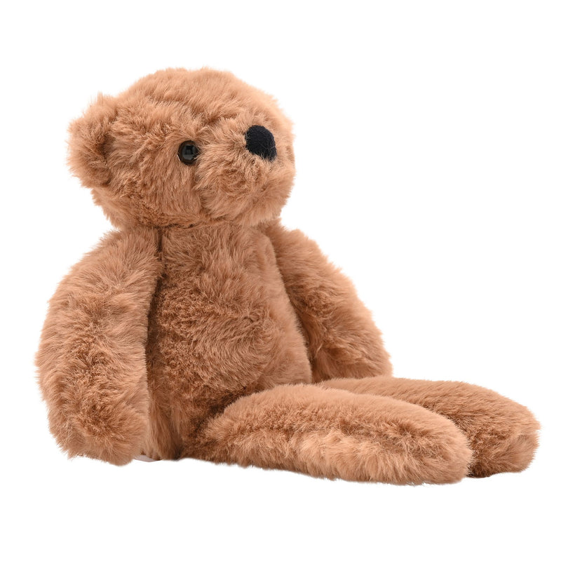 Hampton The Long Leg Teddy Bear Softie - Dark Brown Plush Toy in Gift Box (30cm)