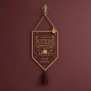 Harry Potter Alumni Felix Felicis Wooden Hanging Pennant Banner