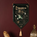 Harry Potter Alumni Hanging Diagon Alley Dark Green Banner