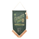 Harry Potter Alumni Hanging Gringotts Wizarding Bank Green Banner