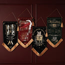 Harry Potter Alumni Hanging Leaky Cauldron Black Banner
