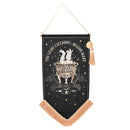 Harry Potter Alumni Hanging Leaky Cauldron Black Banner