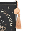 Harry Potter Alumni Hanging Leaky Cauldron Black Banner