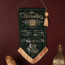 Harry Potter Alumni Hanging Ollivanders Green Banner