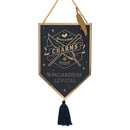 Harry Potter Alumni Wingardium Leviosa Wooden Hanging Pennant Banner
