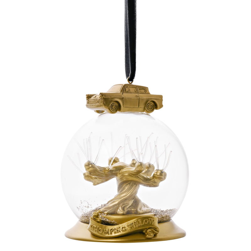 Harry Potter Christmas Alumni LED Whomping Willow and Flying Car Collectable Bauble