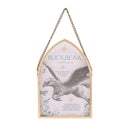 Harry Potter Herbology Arch Glass Plaque - Buckbeak