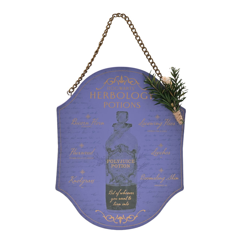 Harry Potter Herbology Polyjuice Plaque
