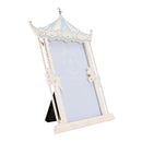 Hello Baby Silver Plated Blue Carousel Photo Frame