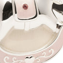 Hello Baby Silver Plated Pink Rocking Horse Money Box