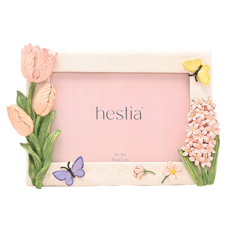 PRE-ORDER Hestia 3D Tulip Design Resin Photo Frame - 6" x 4"