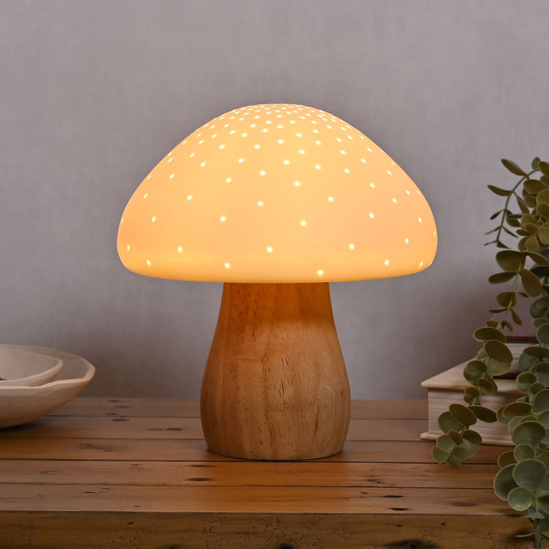 PRE-ORDER Hestia Mushroom Ceramic Table Lamp