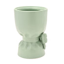 Hestia Teal Bow Bouquet Vase - 22cm