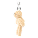 Hudson The Bear Softie - Light Brown Plush Toy Keyring