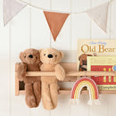 Hudson The Long Leg Teddy Bear Softie - Light Brown Plush Toy in Optional Gift Box (30cm)