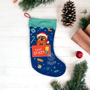 Paw Patrol Chase Blue Christmas Stocking