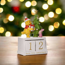 BROKEN Disney Winnie the Pooh Resin Countdown Calendar