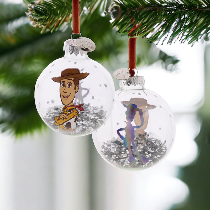 Disney 100 Toy Story Woody Glass Gift Boxed Bauble
