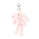 Katie The Bunny Softie - Light Pink Plush Toy Keyring