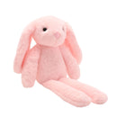 Katie The Long Leg Bunny Softie - Light Pink Plush Toy in Optional Gift Box (35cm)