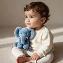 Keeleco Baby Ezra Elephant Plush Toy (100% Recycled) - 14cm