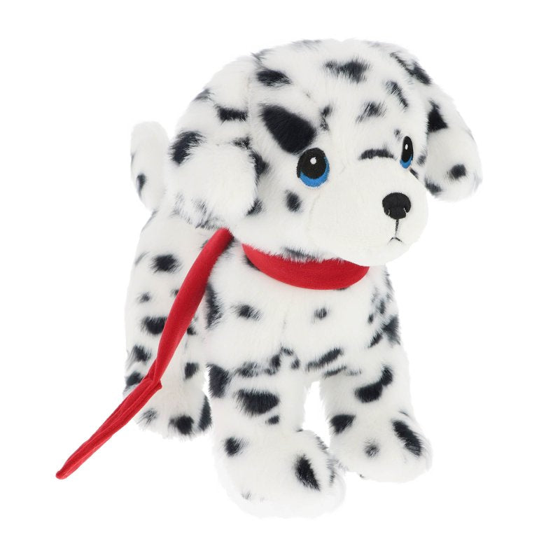 Keeleco Buttons the Dalmatian with Lead Puppy Plush Toy (100% Recycled) - 23cm