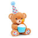 Keeleco Happy Birthday Bear Plush Toy (100% Recycled) - 15cm