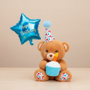 Keeleco Happy Birthday Bear Plush Toy (100% Recycled) - 15cm