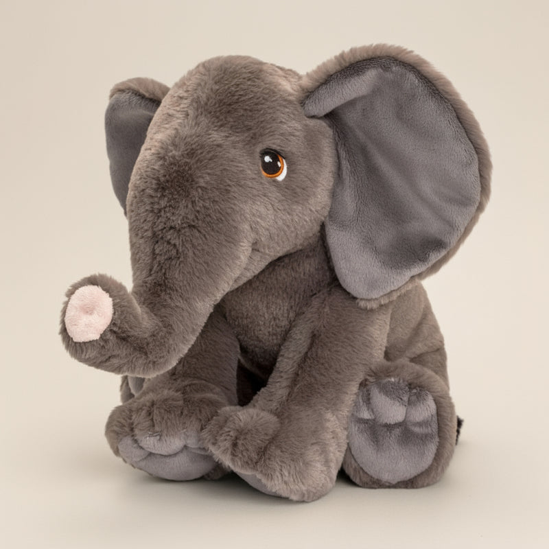 Keeleco Large Elephant Plush Toy (100% Recycled) - 45cm