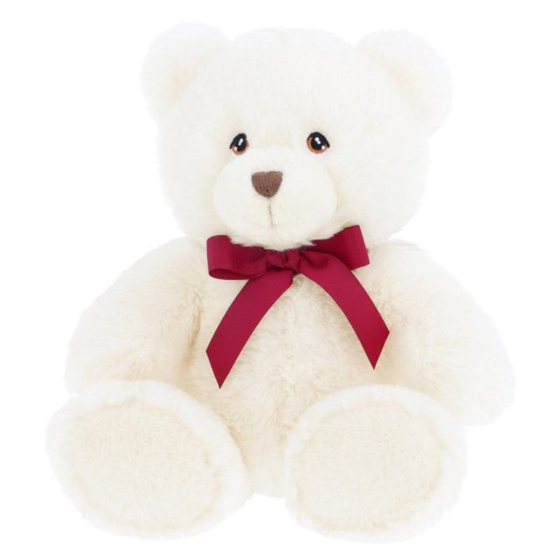 Keeleco Large Harry Bear White Plush Toy (100% Recycled) - 45cm