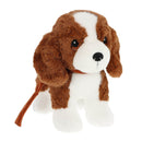 Keeleco Rusty the Spaniel with Lead Puppy Plush Toy (100% Recycled) - 23cm