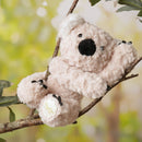 Kingston The Sitting Koala Bear Softie - Soft Taupe Plush Toy in Optional House Gift Box (22cm)