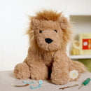 Leo The Sitting Lion Softie - Brown Plush Toy in Optional House Gift Box (23cm)