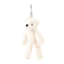 Lola The Bear Softie - Cream Plush Toy Keyring