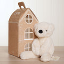 Lola The Long Leg Teddy Bear Softie - Cream Plush Toy in Optional Gift Box (30cm)