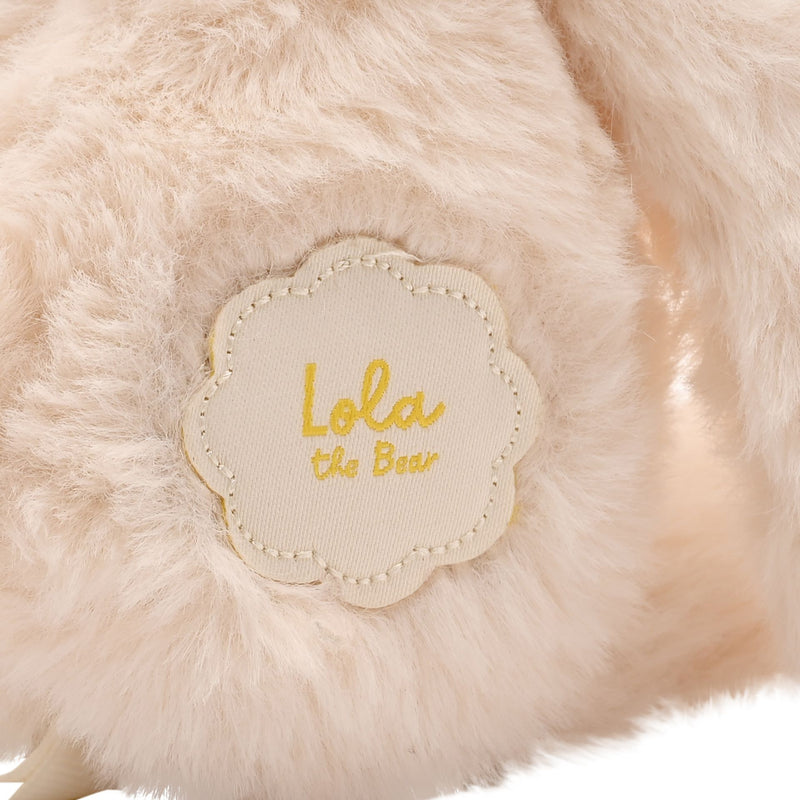 Lola The Long Leg Teddy Bear Softie - Cream Plush Toy in Gift Box (30cm)