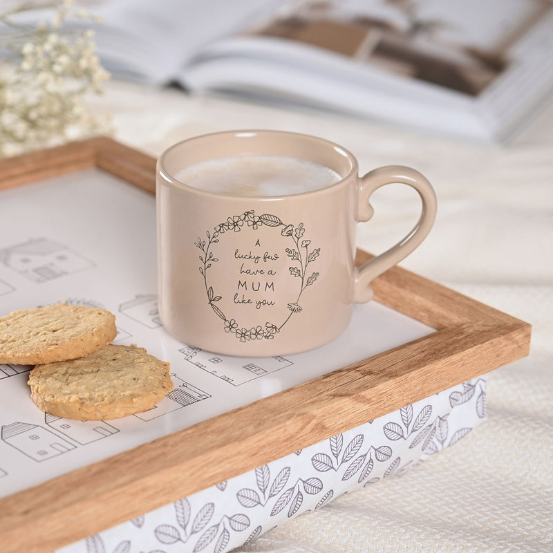 PRE-ORDER Moments 'A Lucky Few Have a Mum Like You' Fawn Mug in Gift Box