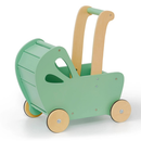 Moover Essentials Wooden Push Along Pram – Green